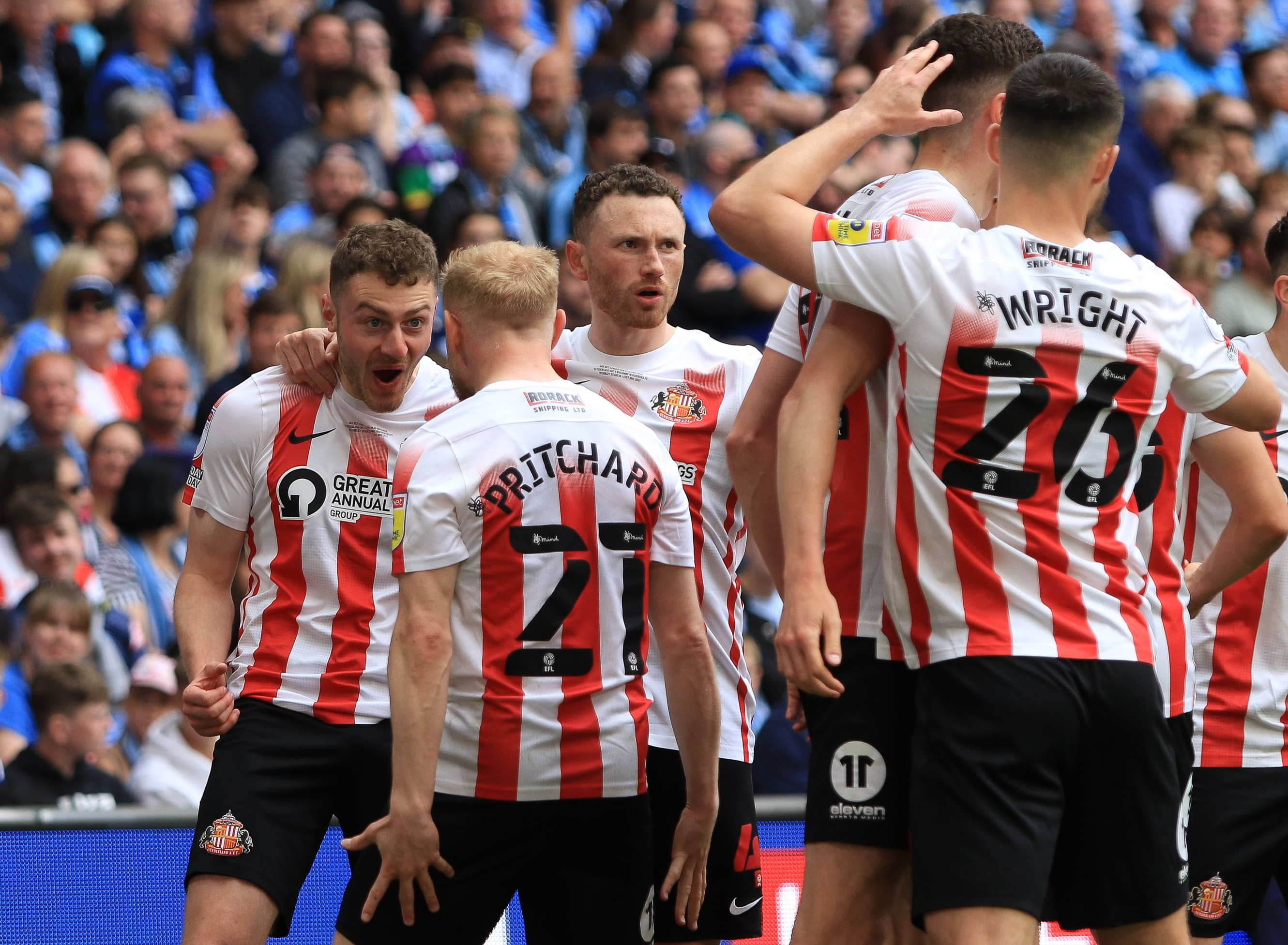 Sunderland, League One play-off final 2021-22