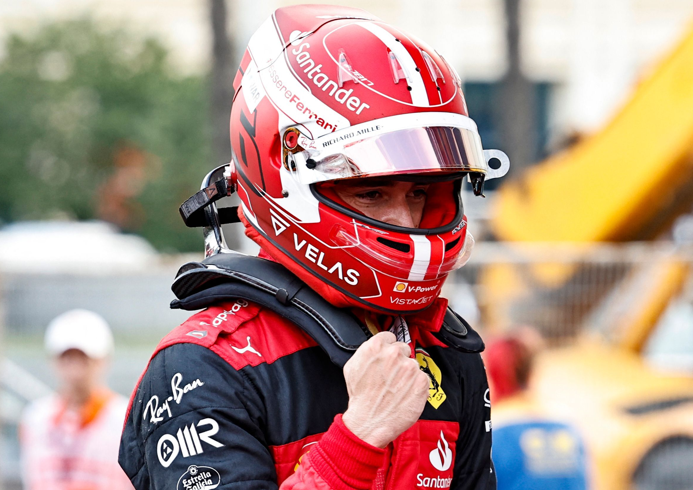 Charles Leclerc, Azerbaijan Grand Prix