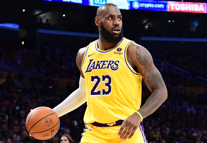 LeBron James, Los Angeles Lakers