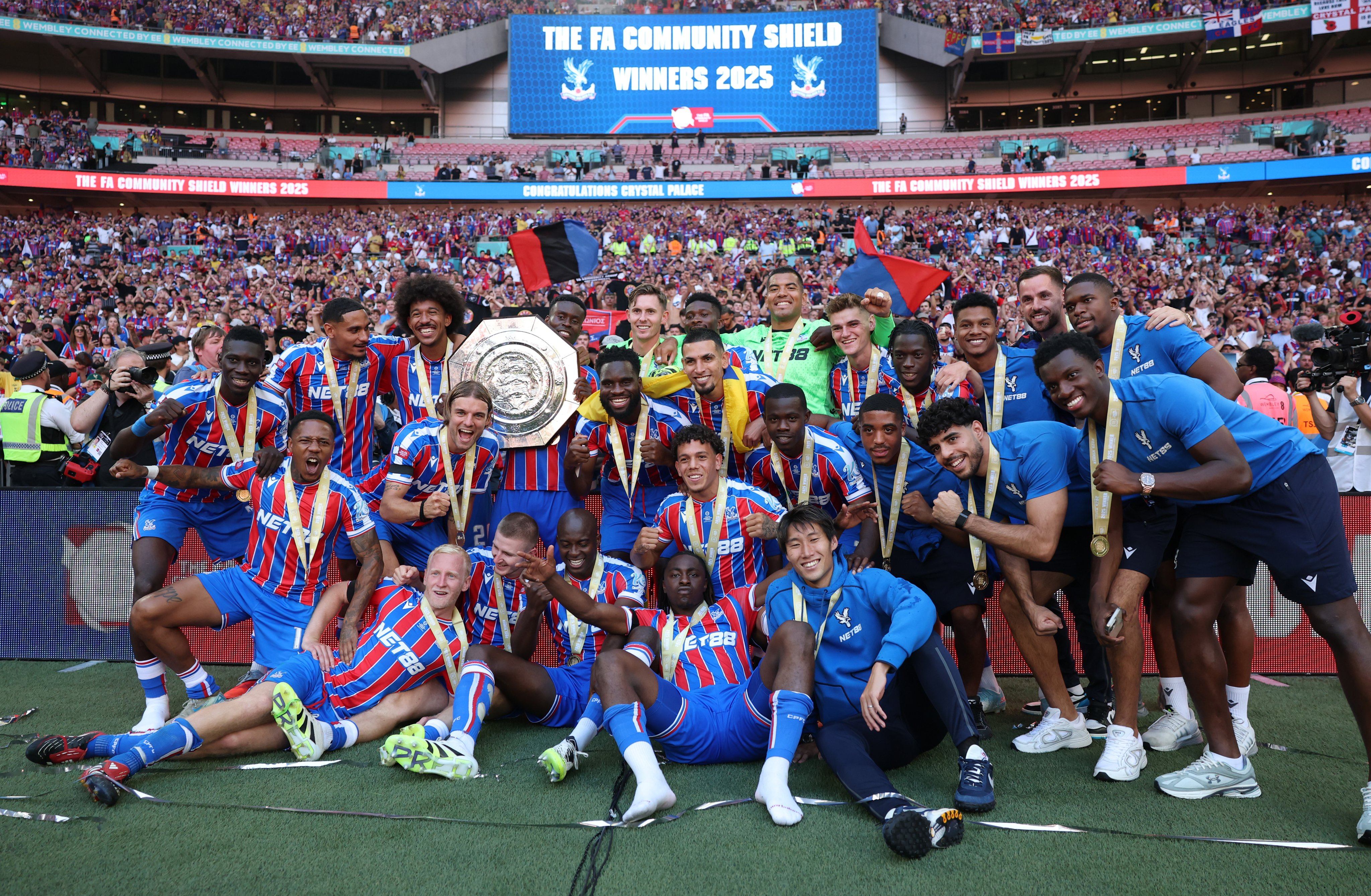 Crystal Palace win Community Shield.