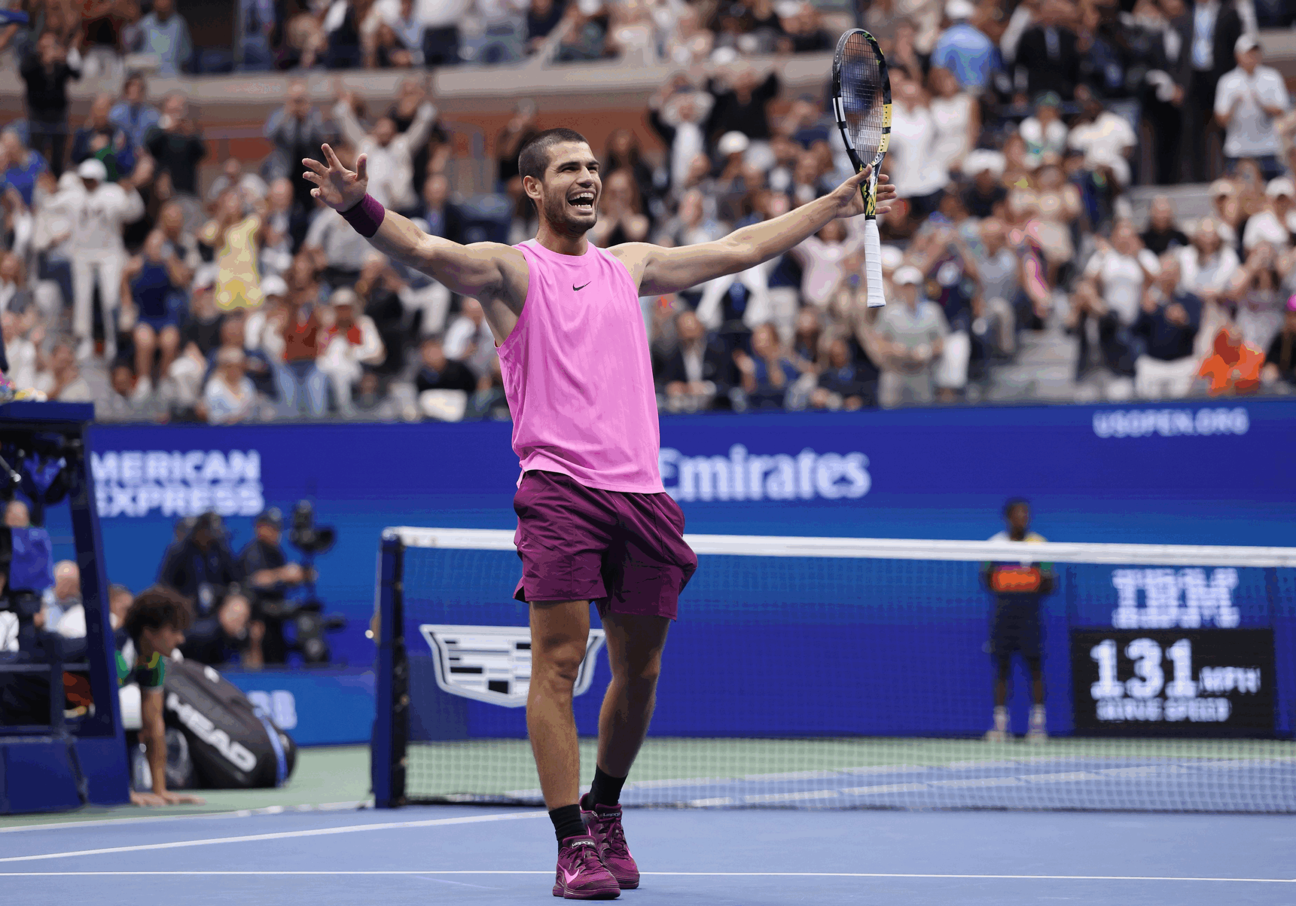 Carlos Alcaraz wins US Open 2025 after defeating Jannik Sinner.