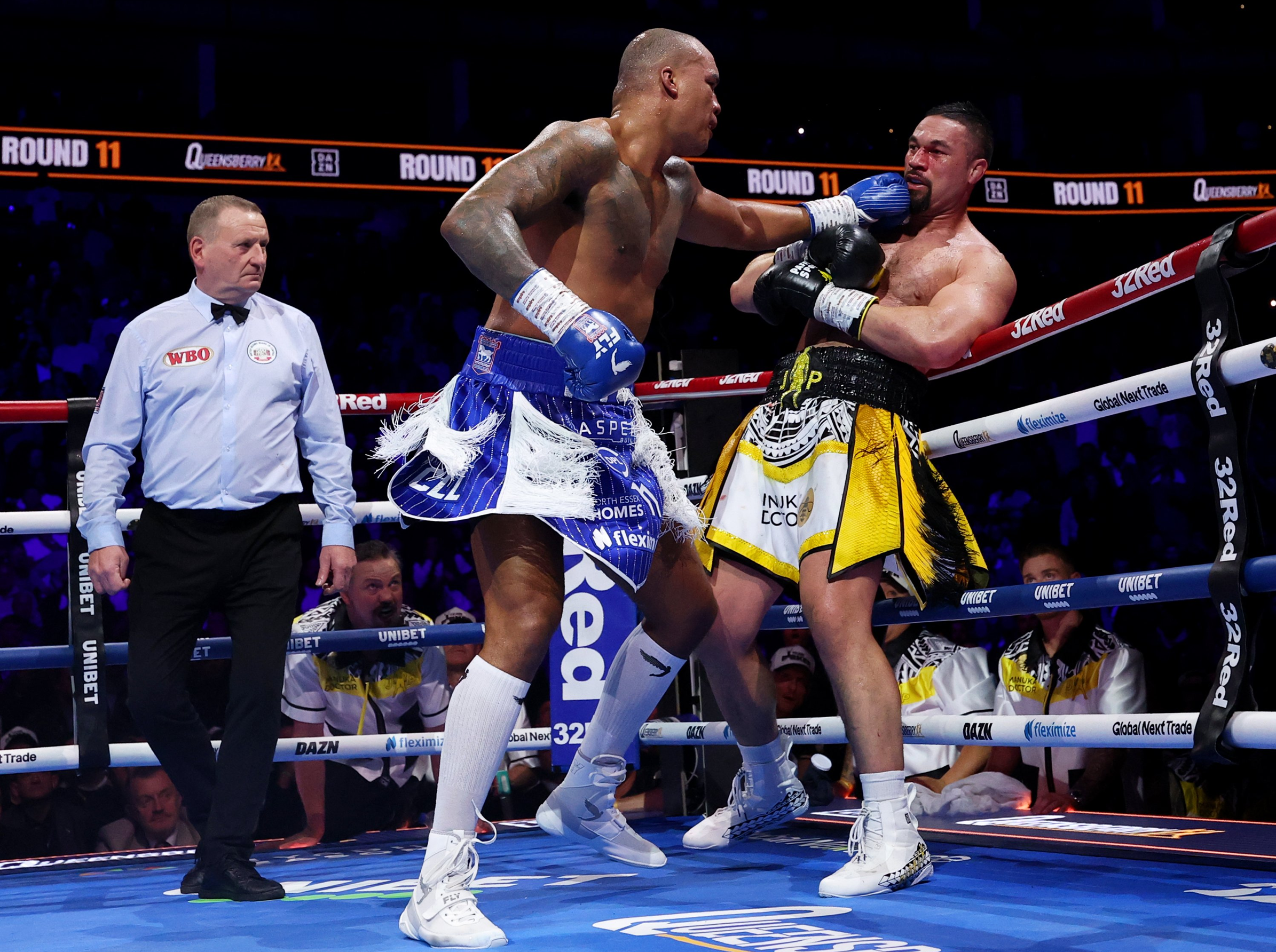 Joseph Parker loses to Fabio Wardley.