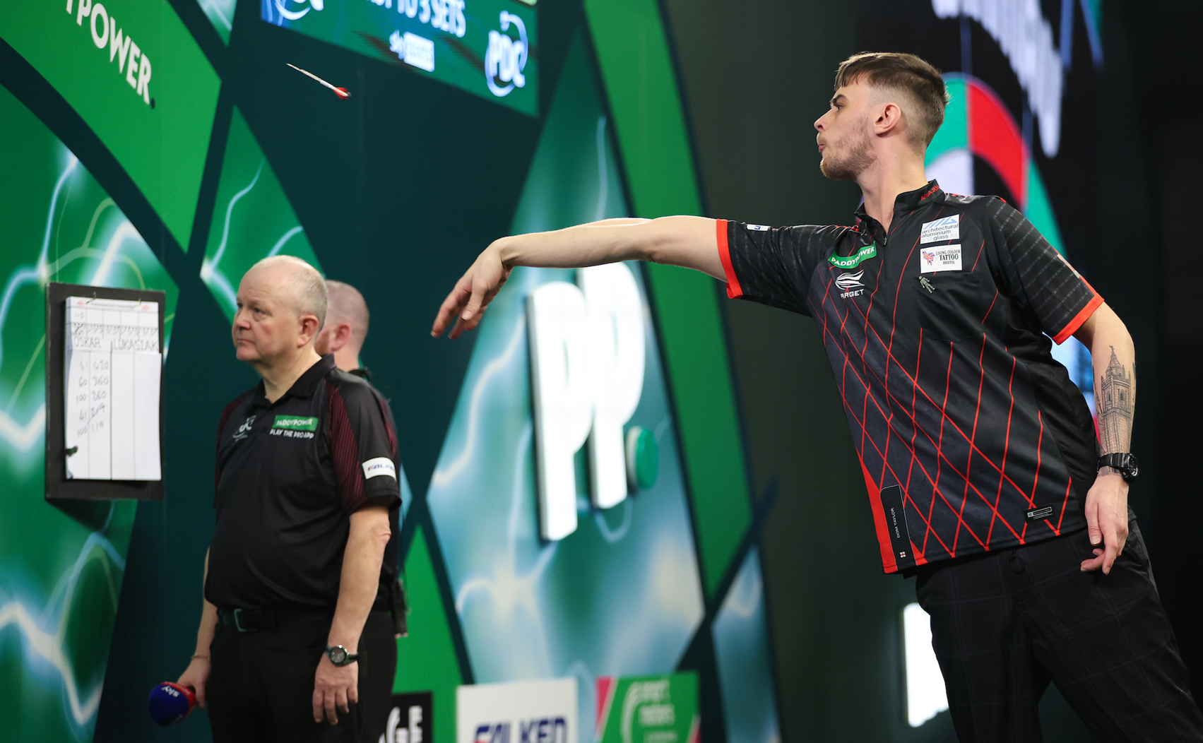 Dom Taylor has been thrown out of the World Darts Championship after failing a drugs test.