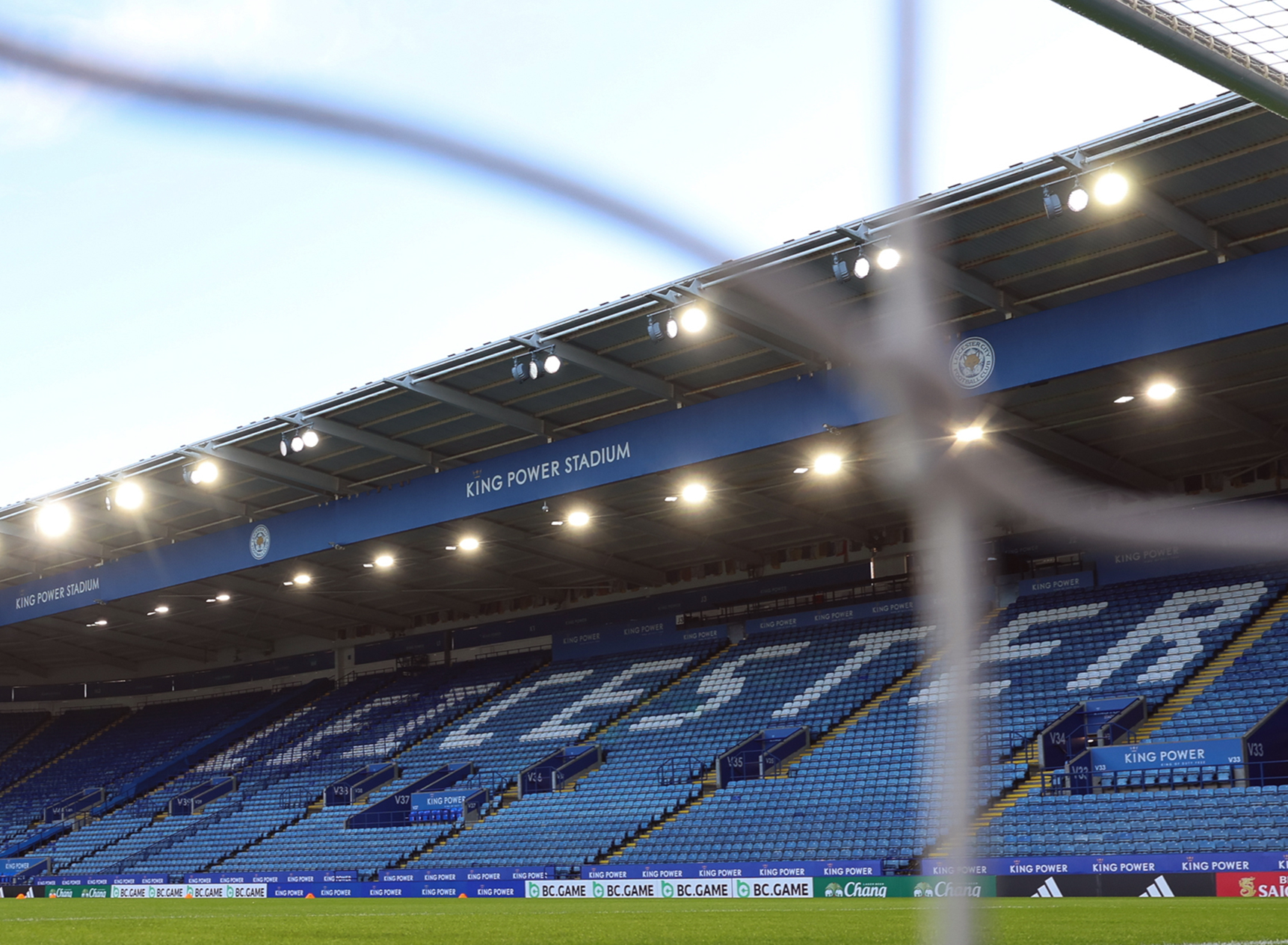 General view of Leicester City's King Power Stadium.