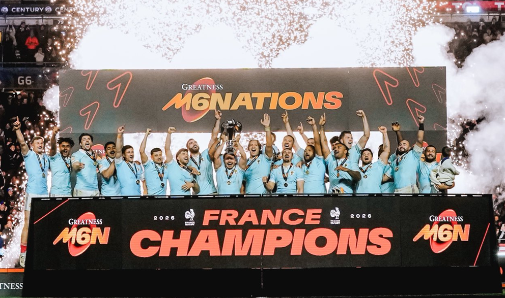 France are 2026 Six Nations champions.