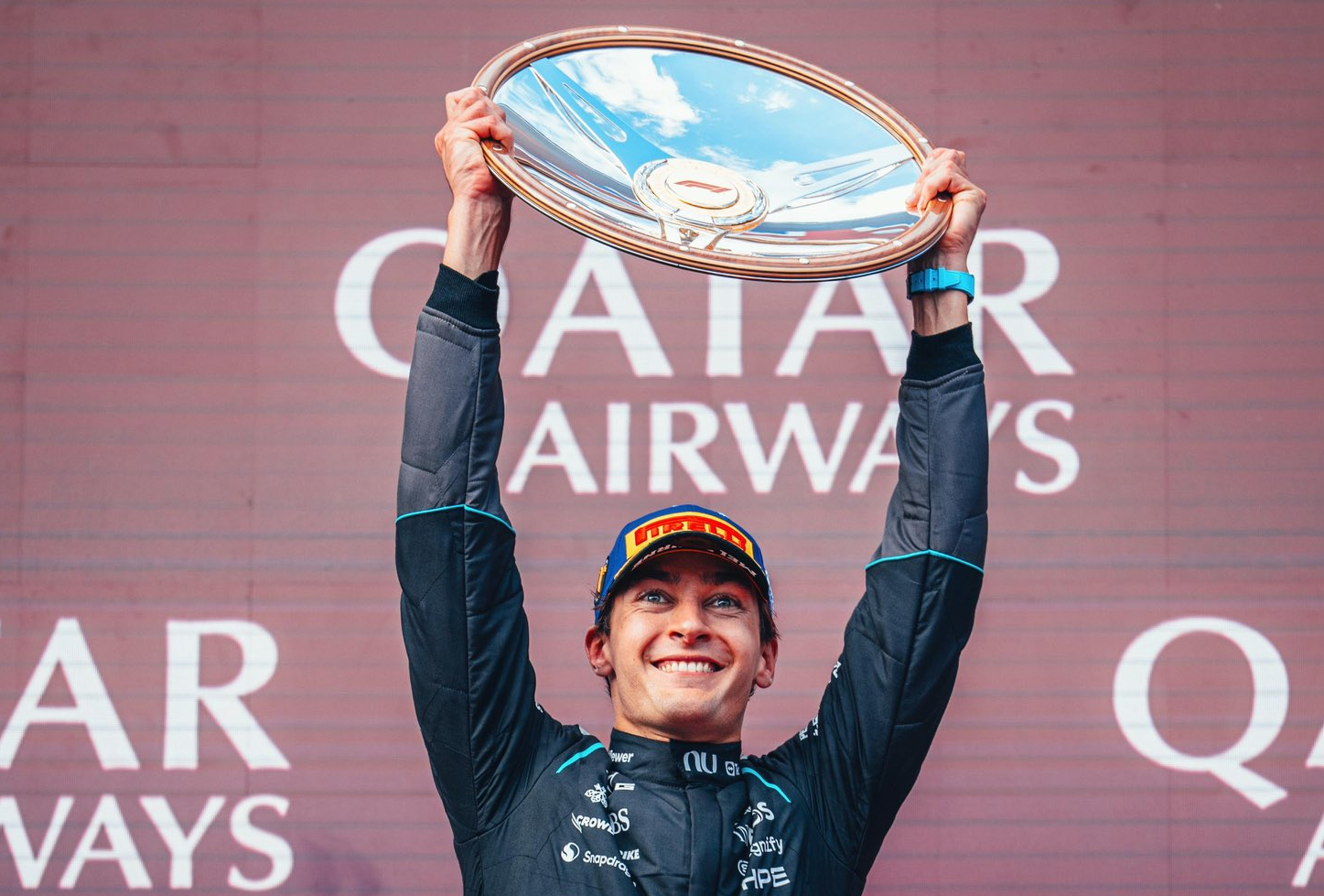 George Russell wins the 2026 Australian Grand Prix.