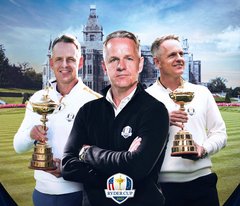 Luke Donald has been announced as Europe's Ryder Cup captain for a third-straight tournament in 2027.