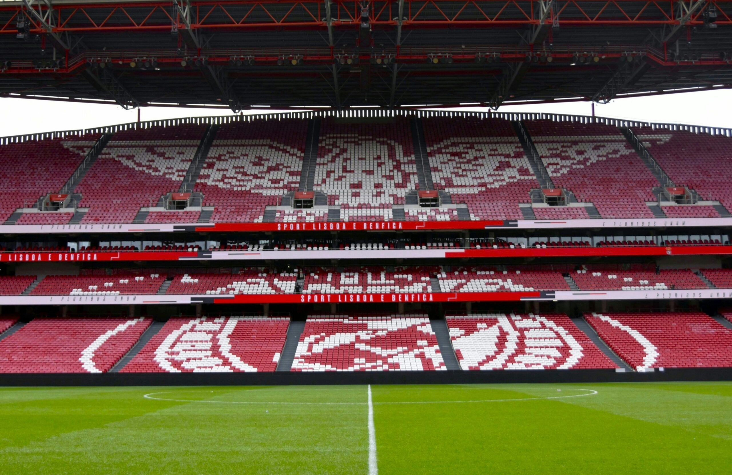 Picture of Estadio da Luz - Benfica's home ground - from Pexels.