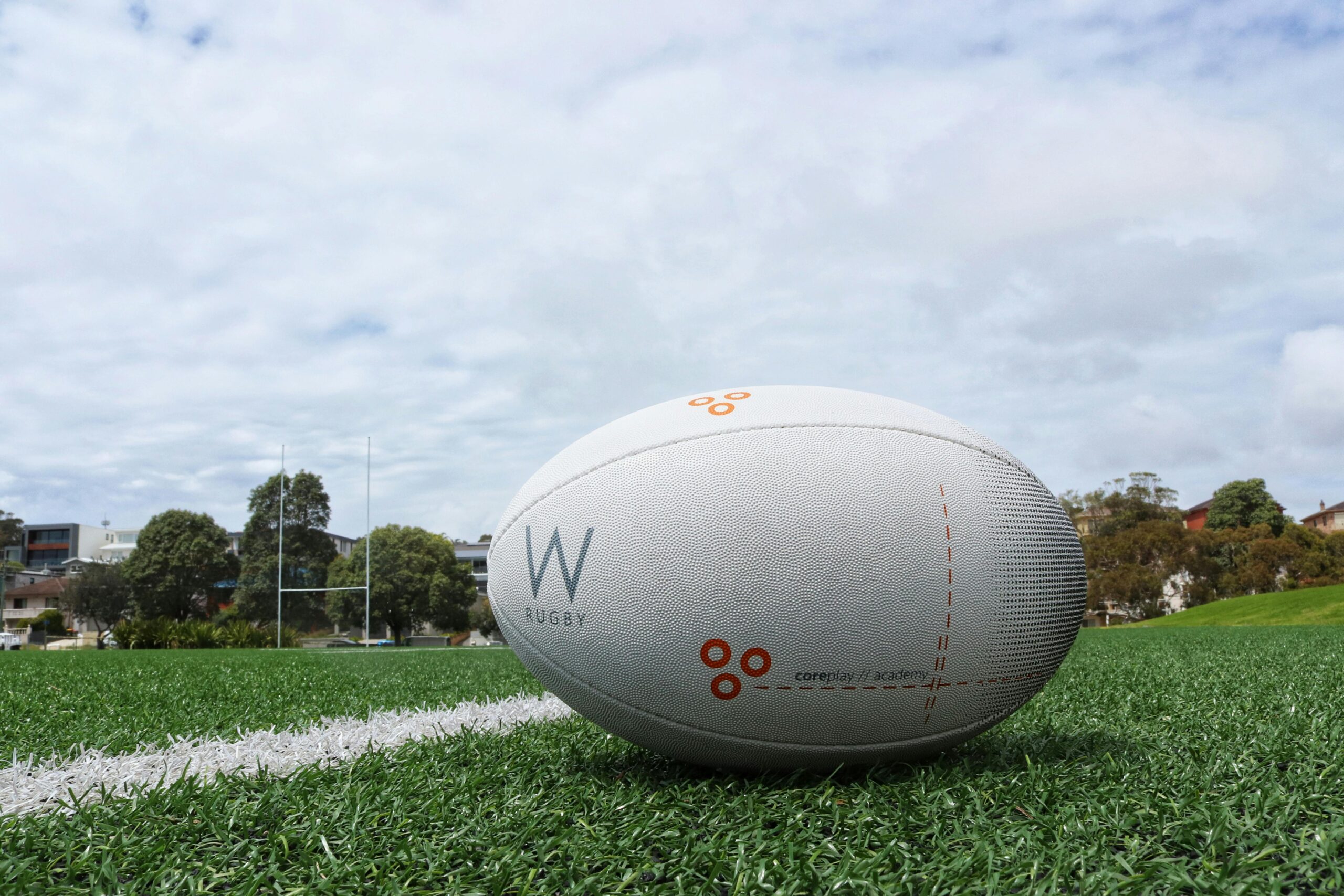 Picture of a rugby ball from Pexels.