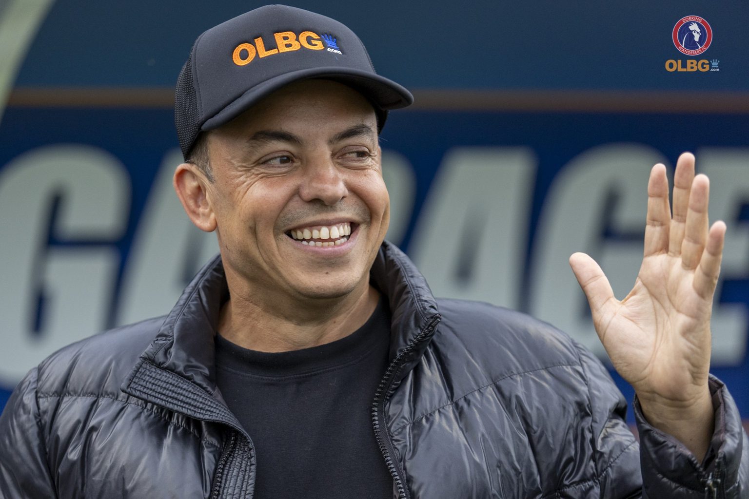 Picture of Dorking Wanderers manager Marc White.
