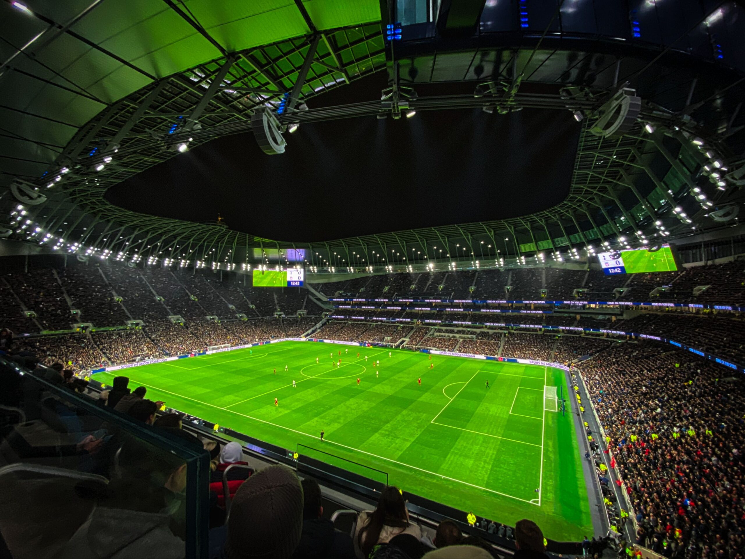 Picture of Tottenham Hotspur Stadium - Tottenham Hotspur's home ground - from Pexels.